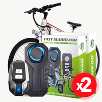 Bicycle, Scooter, Motorcycle Alarm (2 PACK)